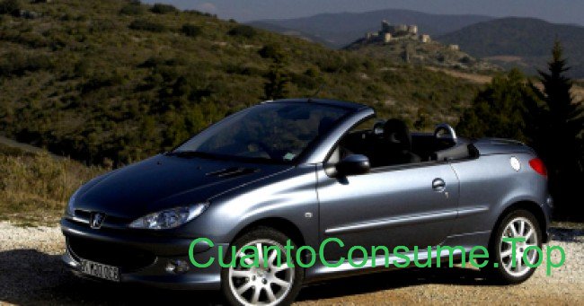 Consumo del Peugeot 206 CC 1.6 16V 2007