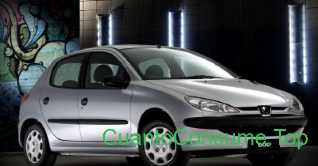 Consumo del Peugeot 206 Feline 1.4 8V 2004