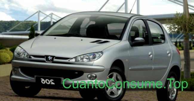 Consumo del Peugeot 206 Feline 1.6 16V 2008