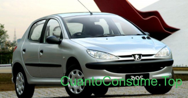 Consumo del Peugeot 206 Sensation 1.4 8V 2010