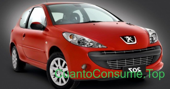 Consumo del Peugeot 207 XS 1.6 16V 2009