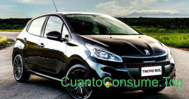 Consumo del Peugeot 208 Sport 1.6 2017