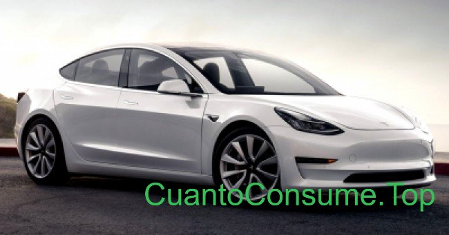 Consumo del Tesla 3 2018