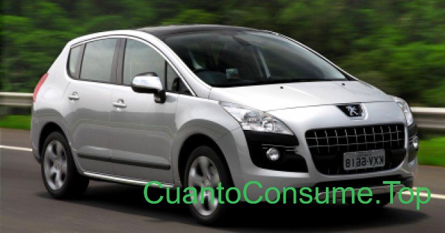 Consumo del Peugeot 3008 Allure 1.6 Turbo 2012