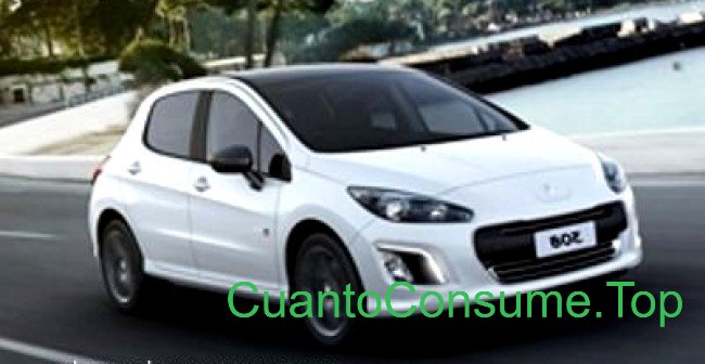 Consumo del Peugeot 308 Quiksilver 1.6 2015