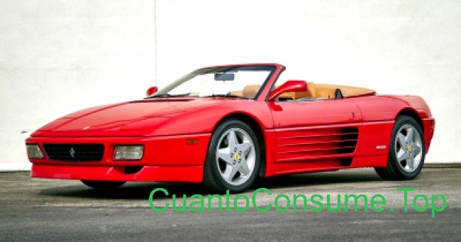 Consumo del Ferrari 348 Spider 3.4 V8 1993