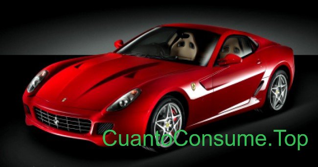 Consumo del Ferrari 599 GTB Fiorano 6.0 V12 2007