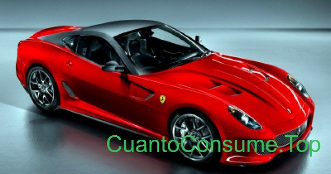 Consumo del Ferrari 599 GTO 6.0 V12 2011