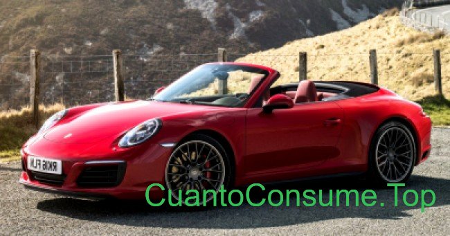 Consumo del Porsche 911 Carrera 4 Cabriolet 3.0 2017