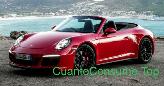 Consumo del Porsche 911 Carrera GTS Cabriolet 3.0 2018