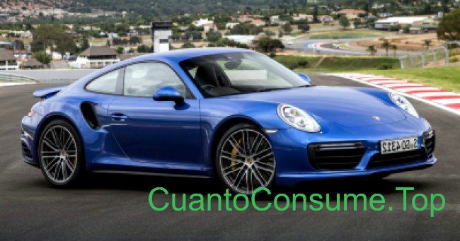 Consumo del Porsche 911 Turbo 3.8 2018