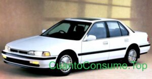 Consumo del Honda Accord EX 2.2 1991
