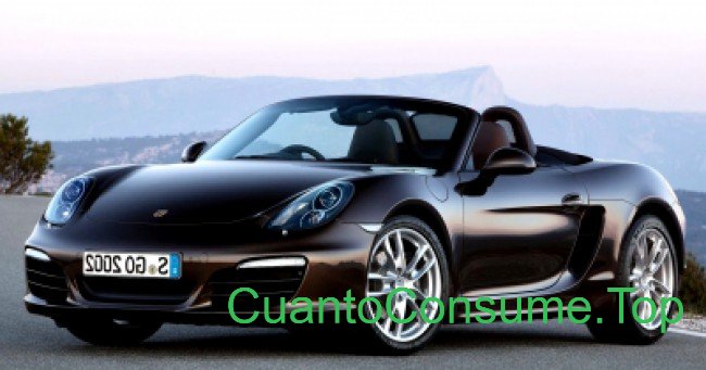 Consumo del Porsche Boxster 2.7 2015