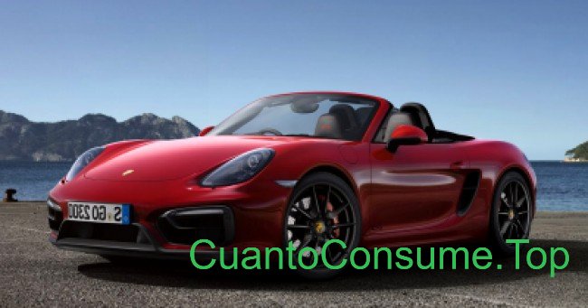Consumo del Porsche Boxster GTS 3.4 2015
