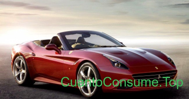 Consumo del Ferrari California T 3.9 V8 2015