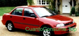 Consumo del Daihatsu Charade Sedan 1.5 1995