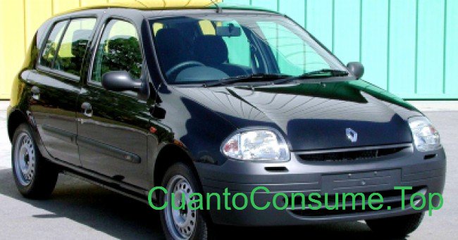 Consumo del Renault Clio Yahoo 1.0 2001