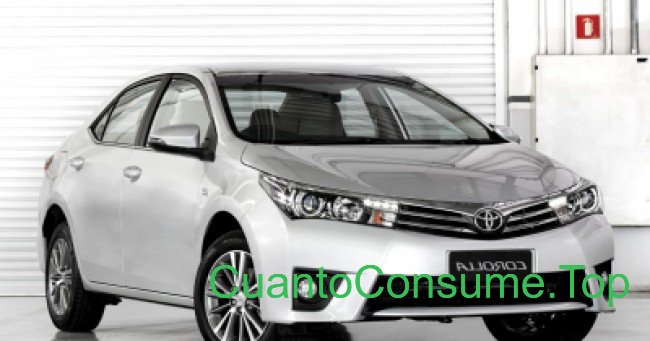 Consumo del Toyota Corolla Altis 2.0 AT 2015