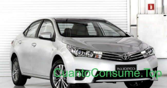 Consumo del Toyota Corolla Altis 2.0 AT 2016