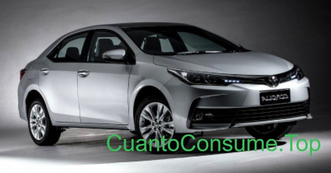 Consumo del Toyota Corolla XEi 2.0 AT 2018
