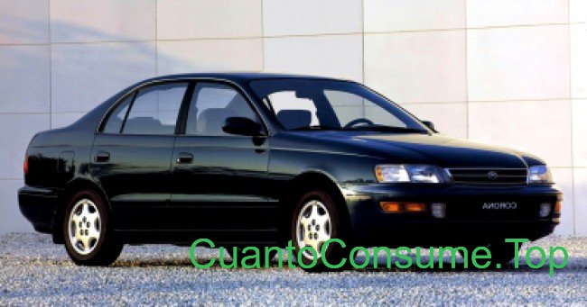 Consumo del Toyota Corona GLi 2.0 1996