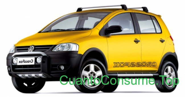 Consumo del Volkswagen CrossFox 1.6 2007