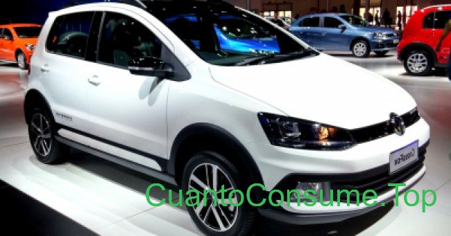 Consumo del Volkswagen CrossFox Urban White 1.6 16V I-Motion 2017