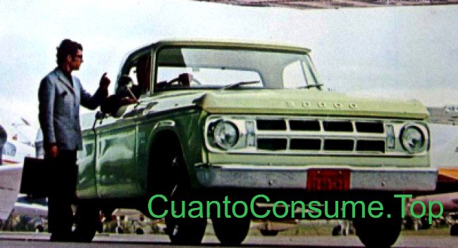 Consumo del Dodge D-100 5.2 V8 1970