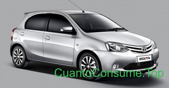 Consumo del Toyota Etios Platinum 1.5 2014
