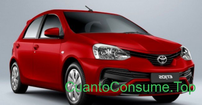 Consumo del Toyota Etios X 1.3 AT 2019