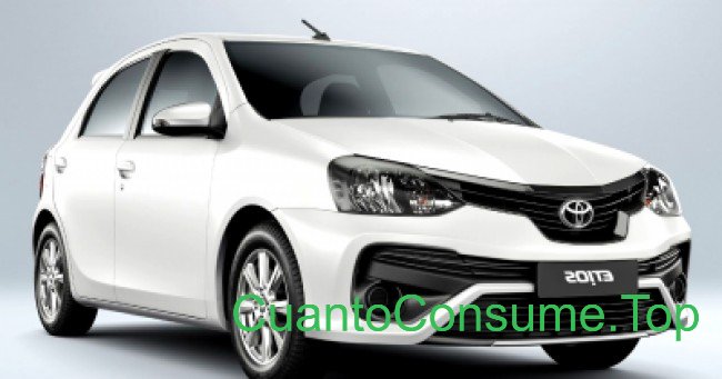 Consumo del Toyota Etios X-Plus 1.5 2019