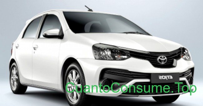 Consumo del Toyota Etios X-Plus 1.5 AT 2019