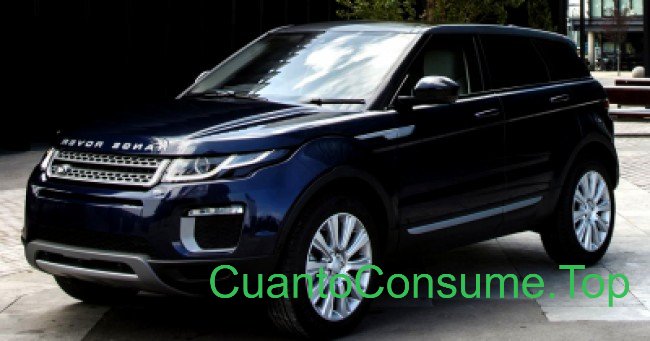 Consumo del Land Rover Evoque SE 2.0 Si4 2017