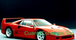 Consumo del Ferrari F40 2.9 V8 biturbo 1992