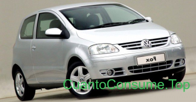 Consumo del Volkswagen Fox Plus 1.6 2004