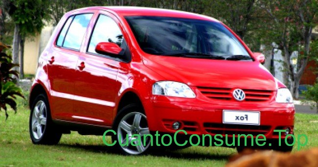 Consumo del Volkswagen Fox Sportline 1.6 2007