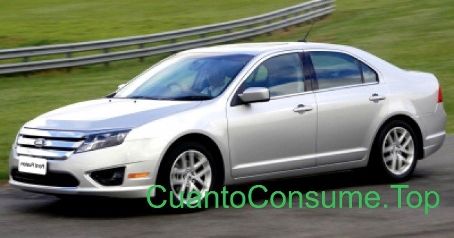 Consumo del Ford Fusion SEL 2.5 2012