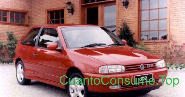 Consumo del Volkswagen Gol GTi 2.0 16V 1996