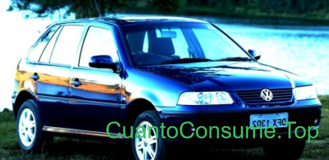 Consumo del Volkswagen Gol Plus 1.0 16V 2002