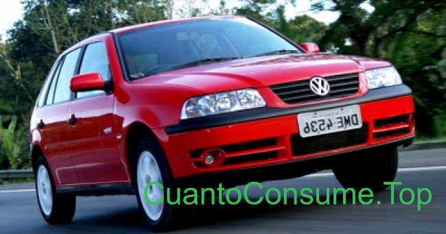 Consumo del Volkswagen Gol Rallye 1.6 2005