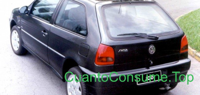 Consumo del Volkswagen Gol Star 1.6 1998