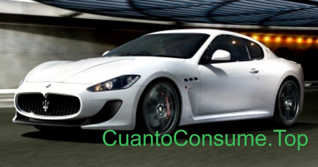 Consumo del Maserati GranTurismo MC Stradale 4.7 V8 2017