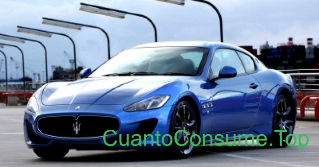 Consumo del Maserati GranTurismo Sport 4.7 V8 2017