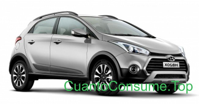 Consumo del Hyundai HB20X Premium 1.6 AT 2019