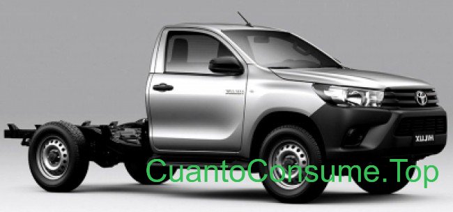 Consumo del Toyota Hilux Chassi 2.8 Turbo 4x4 2016