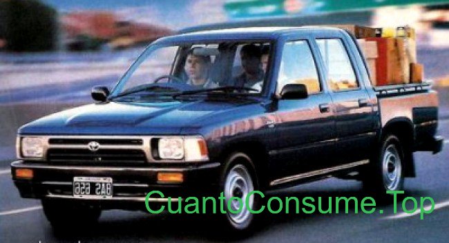 Consumo del Toyota Hilux DLX 2.8 4x2 CD 1997