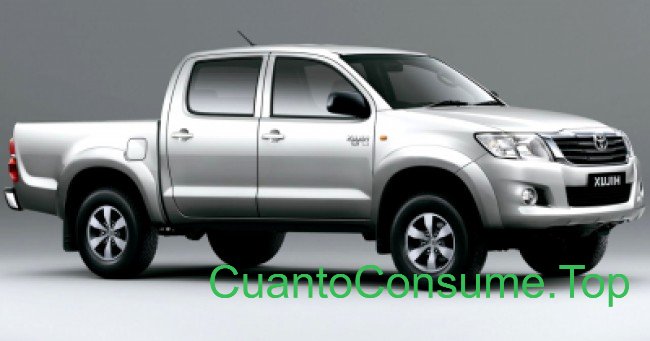 Consumo del Toyota Hilux SR 2.7 4x2 AT CD 2012
