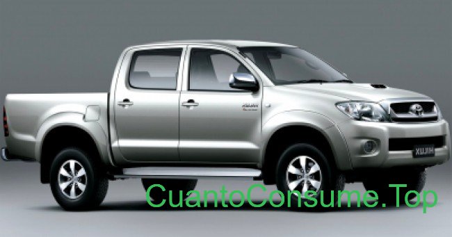Consumo del Toyota Hilux SR 2.7 4x2 CD 2009