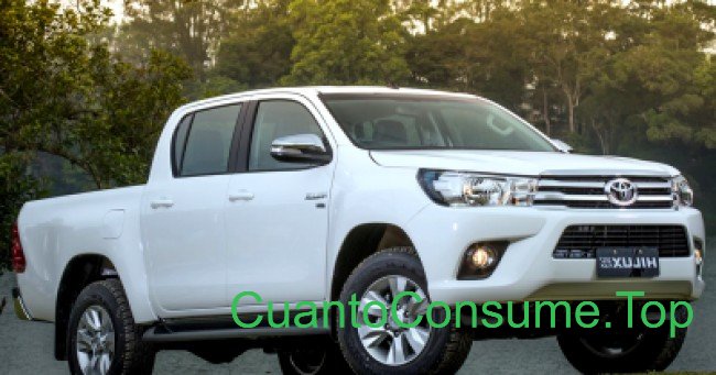 Consumo del Toyota Hilux SRV 2.7 4x4 AT CD 2018