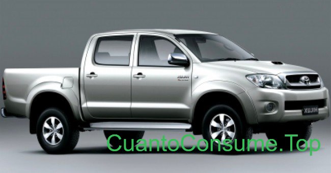 Consumo del Toyota Hilux SRV 3.0 Turbo 4x4 AT CD 2010